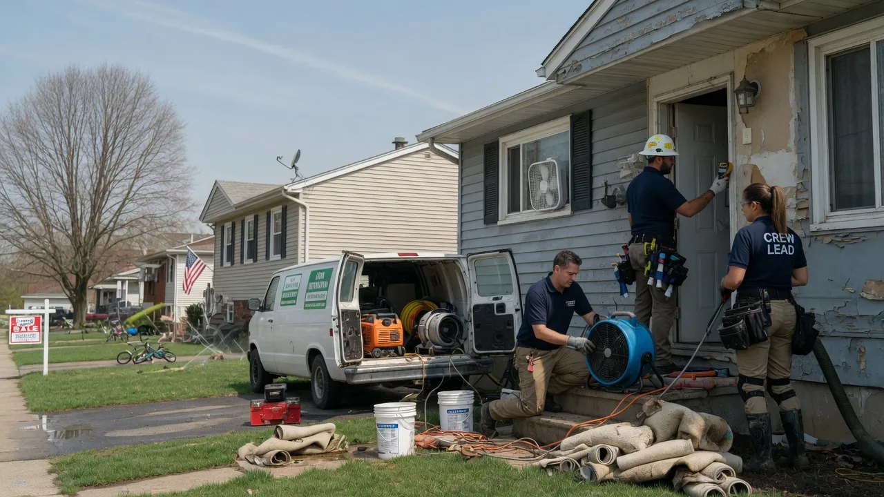 Flood Cleanup in Galesburg, KS near me
